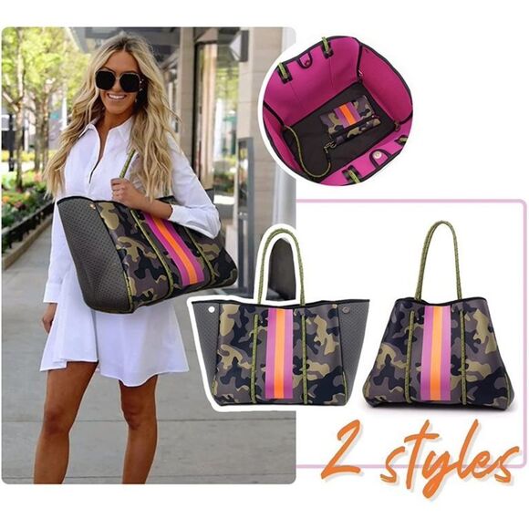 Neoprene Tote Bag   - Picture 7 of 15